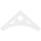 Ekena Millwork Pitch Wellington Architectural Grade PVC Gable Pediment, 72"W x 33"H x 1"P (11/12) GPP072X033X100WEL - alternate 4